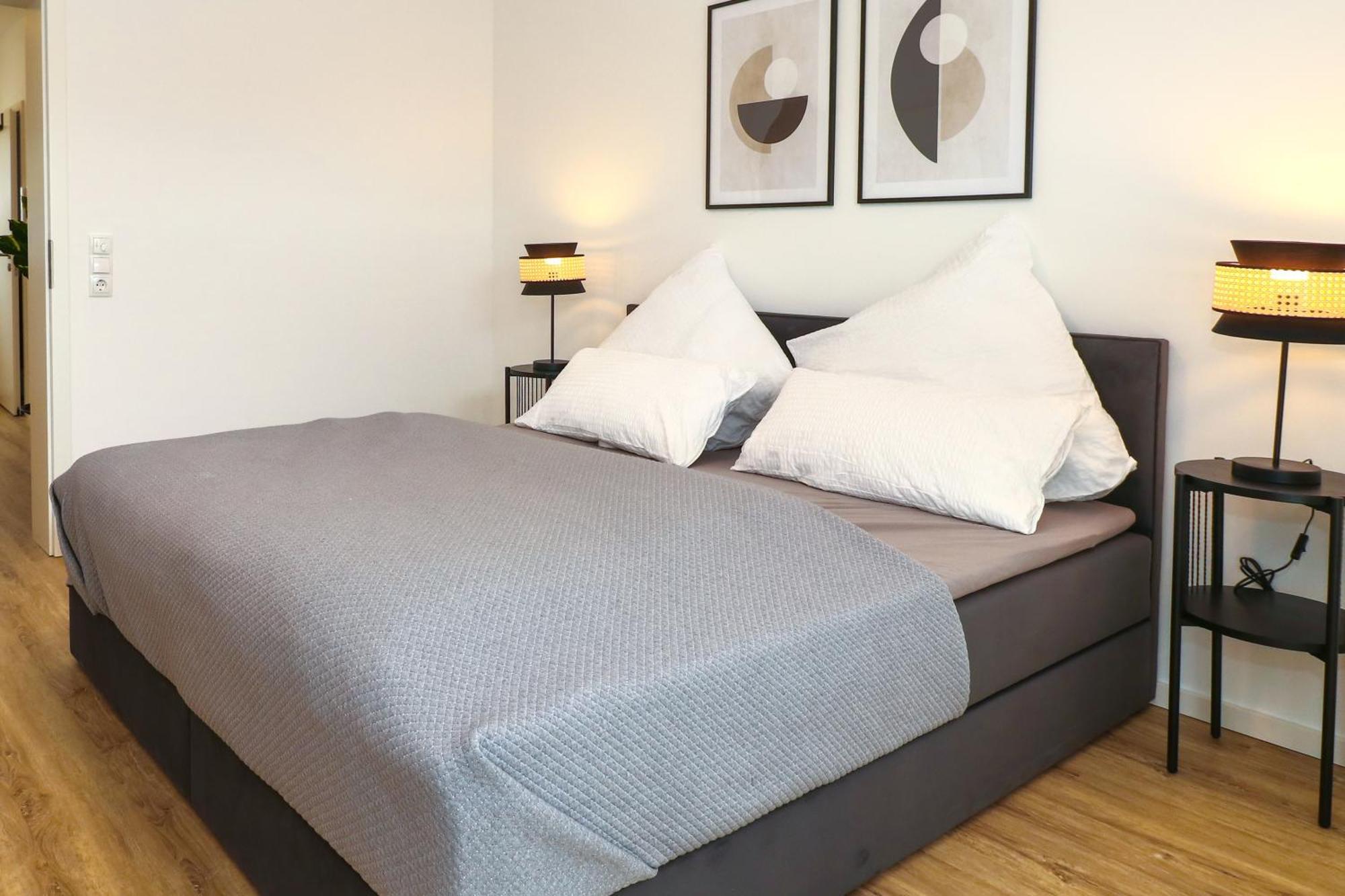 Lightplace - Moderne Apartments In Braunschweig - Balkon - Netflix - Am Kanal Buitenkant foto
